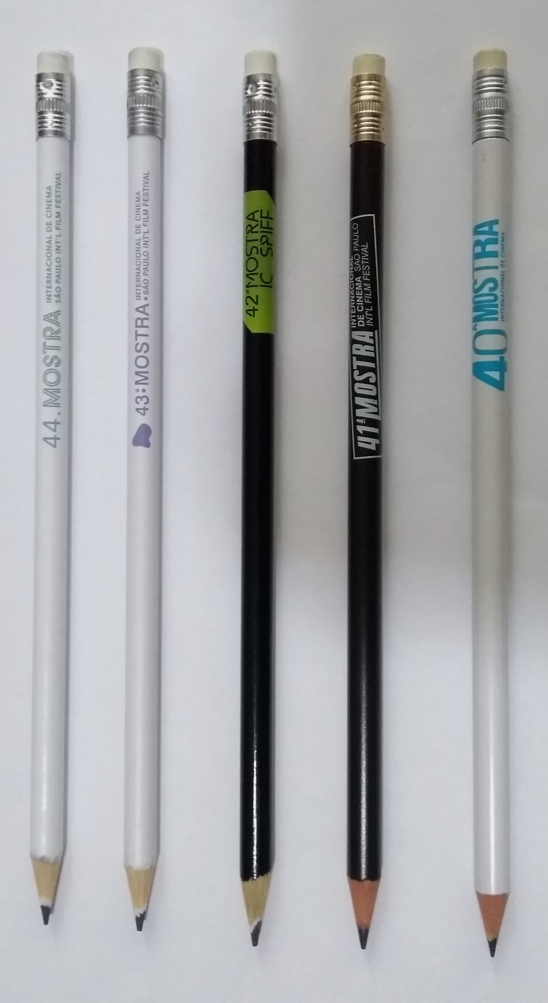 Kit 3 lápis da Mostra